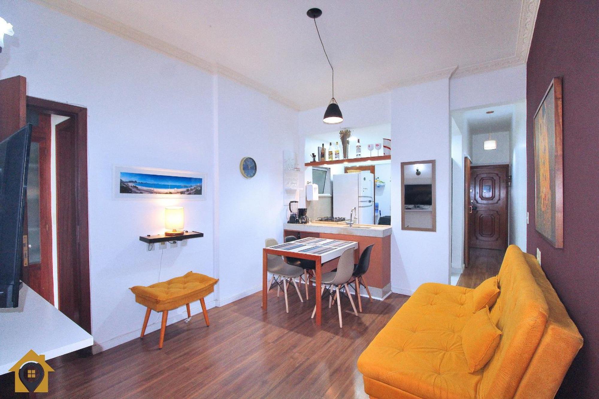 Apartamento Encantador 1 Quarto: 300m Da De Copacabana Rio de Janeiro
